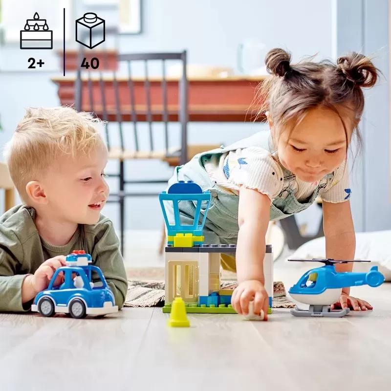 10959 DUPLO POLICE STATION & HELICOPTER