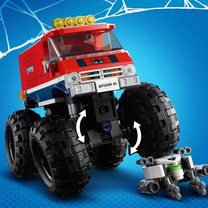 76174 MARVEL SPIDER MAN'S MONSTER TRUCK VS MYSTERIO