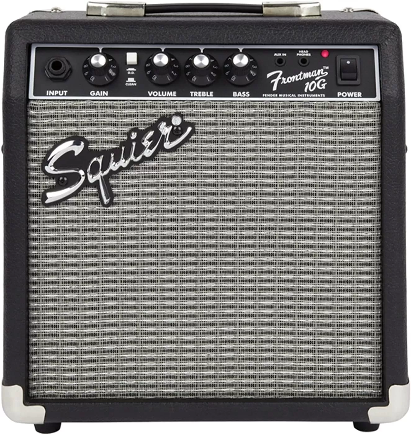 Fender Squier Stratocaster - Sunburst Bundle with Frontman 10G Amp, Gig Bag, Instrument Cable, Tuner, Strap, Picks, Fender Play Online Lessons, Instructional Book, and Austin Bazaar Instructional DVD
