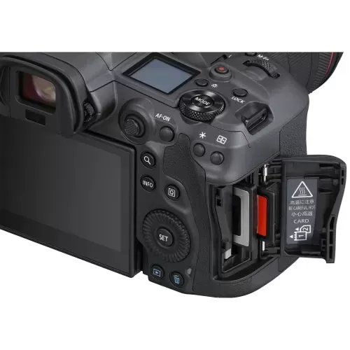 Canon EOS R5 Mirrorless Digital Camera | Body with BG-R10 Battery Grip & Extra Canon LP-E6NH Battery Bundle