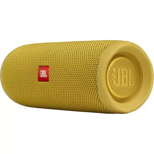 JBL Flip 5 Waterproof Bluetooth Speaker (Mustard Yellow)