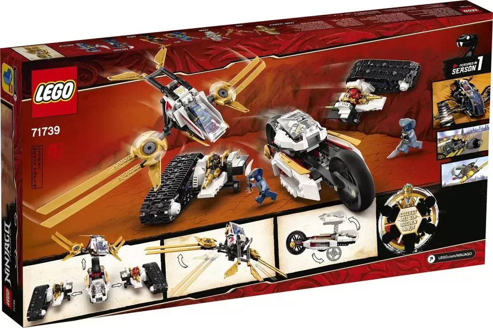 NINJAGO 71739 ULTRA SONIC RAIDER