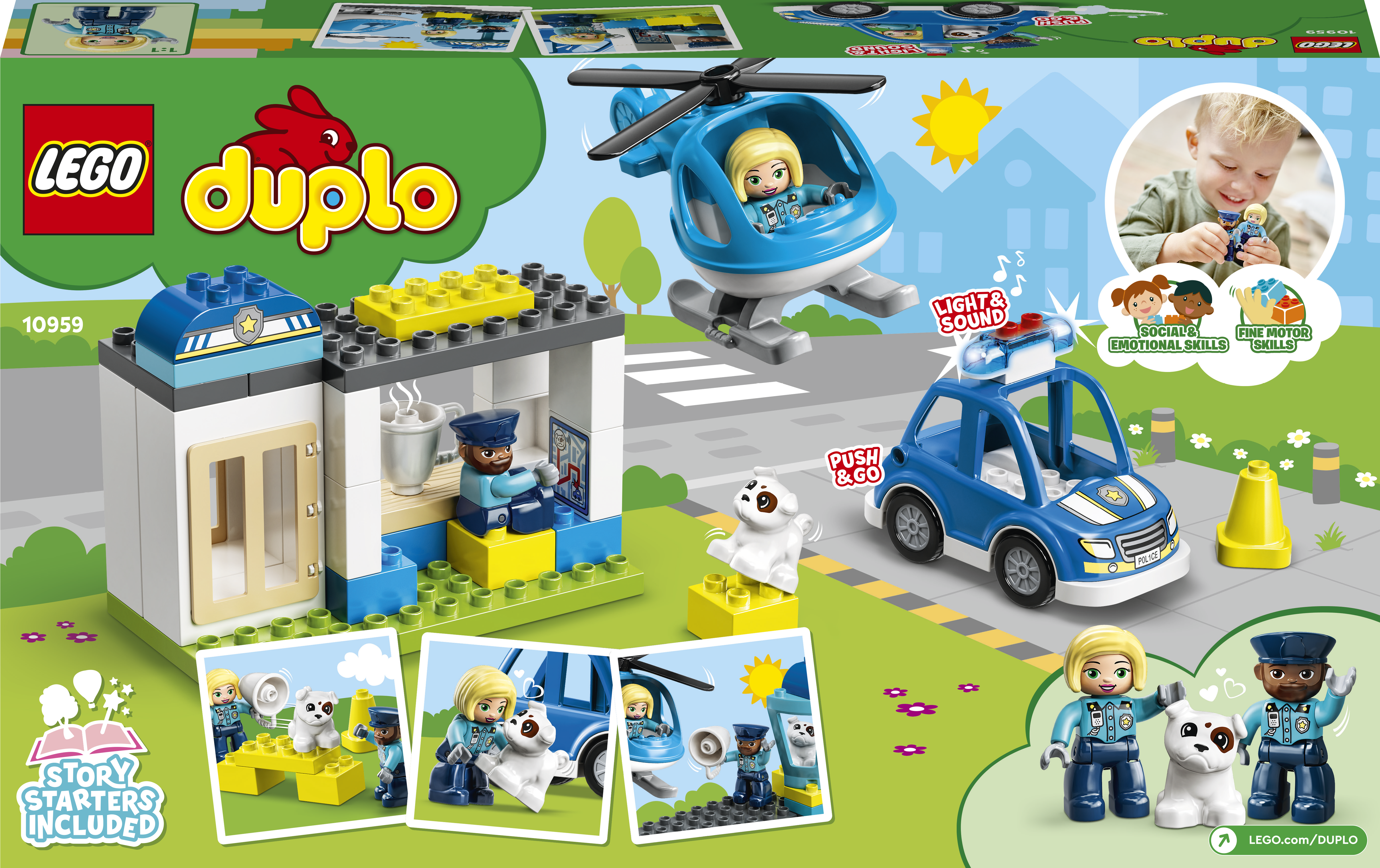 10959 DUPLO POLICE STATION & HELICOPTER