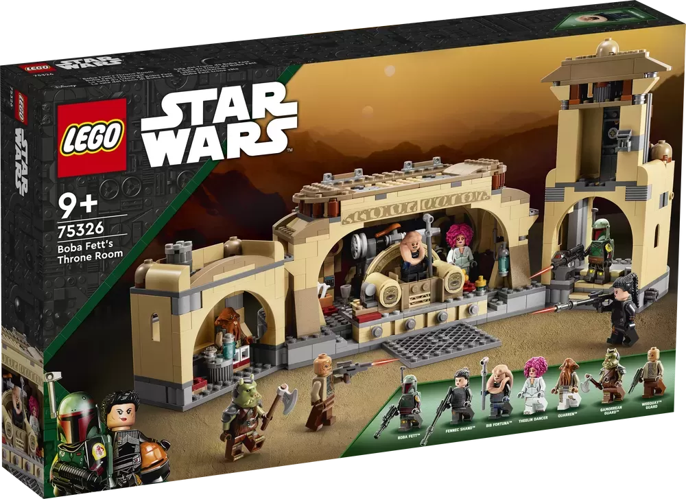 75326 STAR WARS BOBA FETTS THRONE ROOM