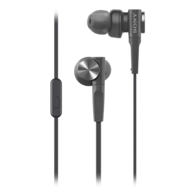 MDR-XB55AP EXTRA BASS In-ear Headphones (Black)