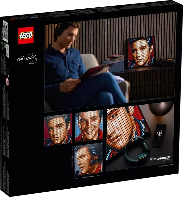 ART ELVIS PRESLEY THE KING 31204 BUILDING KIT