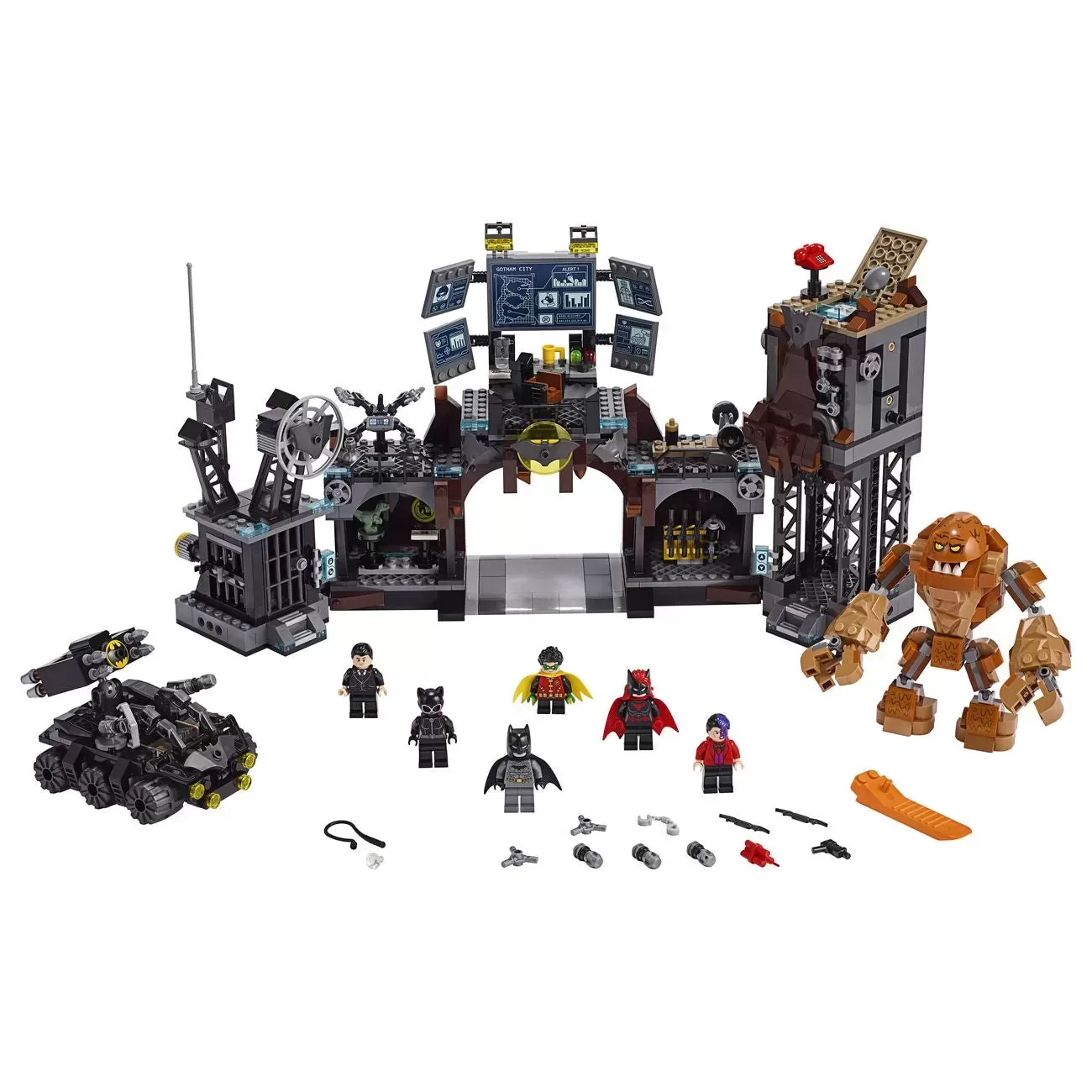 76122 DC SUPER HEROES BATCAVE CLAYFACE INVASION