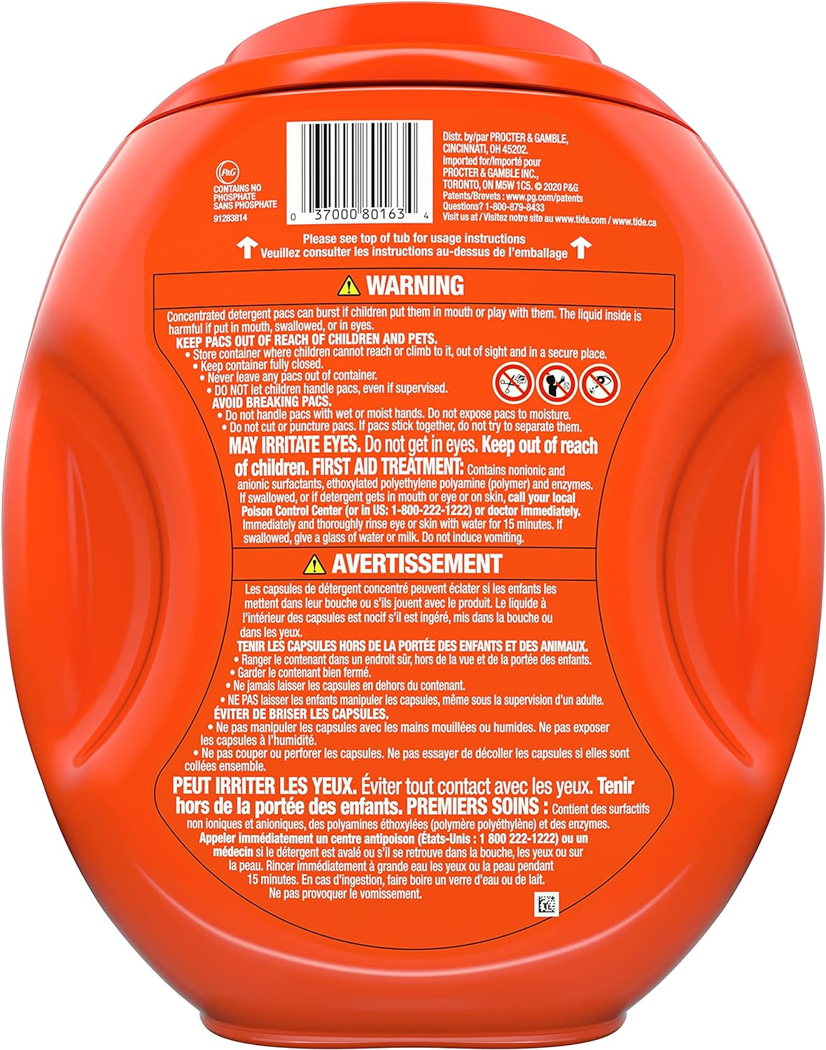 Tide PODS Laundry Detergent Soap Pods, Spring Meadow, 81 count