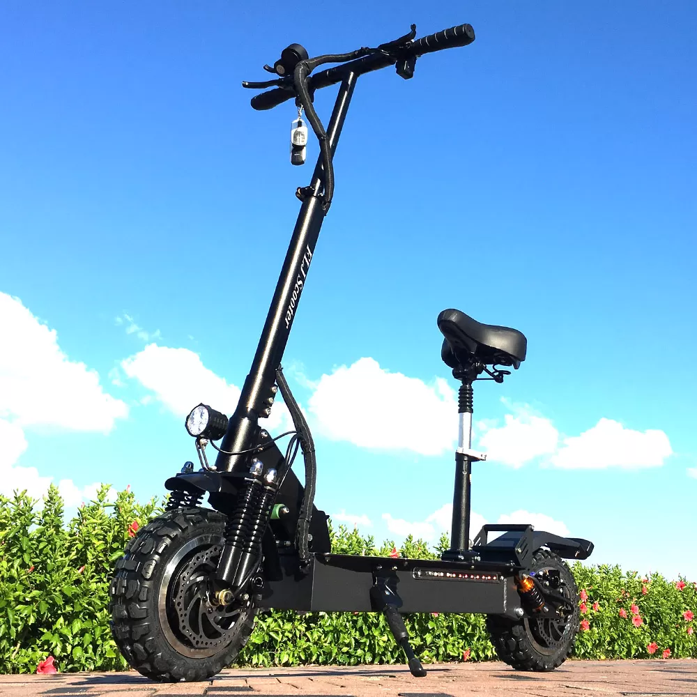 (ð¥Limited Time Sale) T113 11inch 3200W Dual Motor Electric Scooter with 60V 35ah battery Big Power E-Scooter