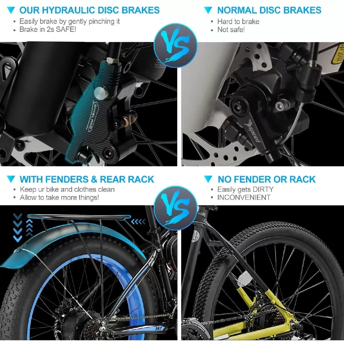 Wide Tire Electric Bike💥💥