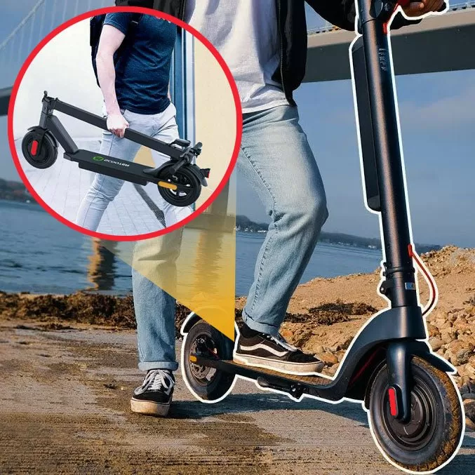 SMART 15.5 MPH All Terrain Motorized Portable Electric Scooter