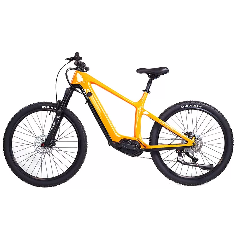E-Bike ES2725 43V 10.5Ah Carbon Fiber Frame 450W Motor Carbon Fiber Hardtail Electric Bike