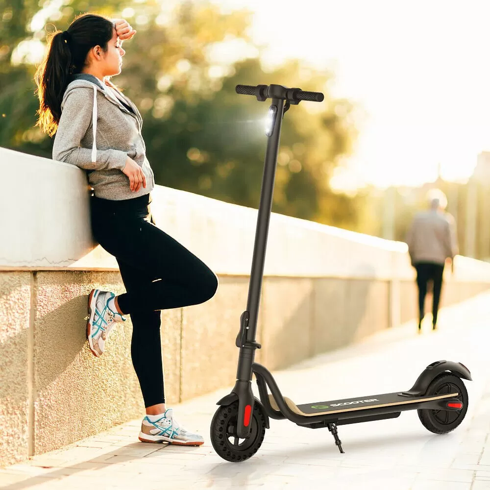 Folding Portable Electric Commuting Scooter For Adults All Terrain 5.0Ah