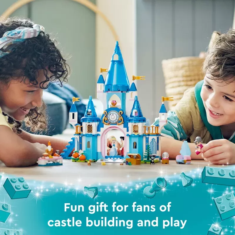 43206 DISNEY CINDERELLA AND PRINCE CHARMING’S CASTLE BUILDING KIT