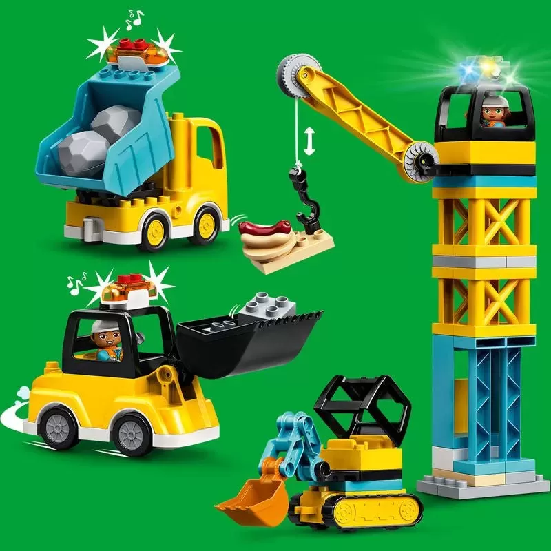 10933 DUPLO TOWER CRANE AND CONSTRUCTION