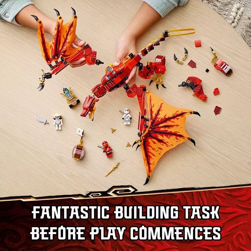 NINJAGO 71753 FIRE DRAGON ATTACK