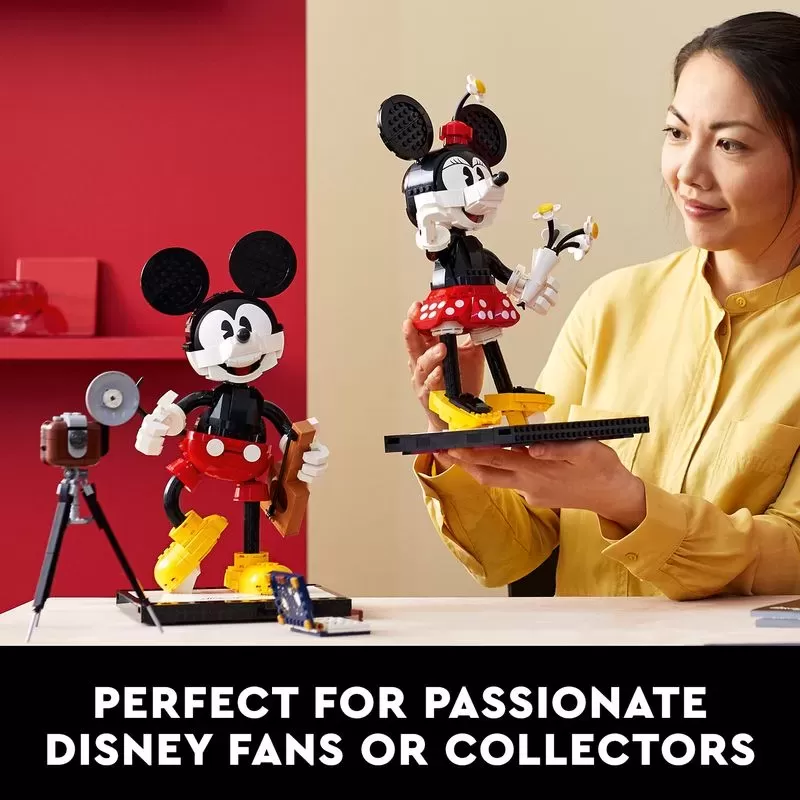 43179 DISNEY MICKEY MOUSE & MINNIE MOUSE BUILDABLE