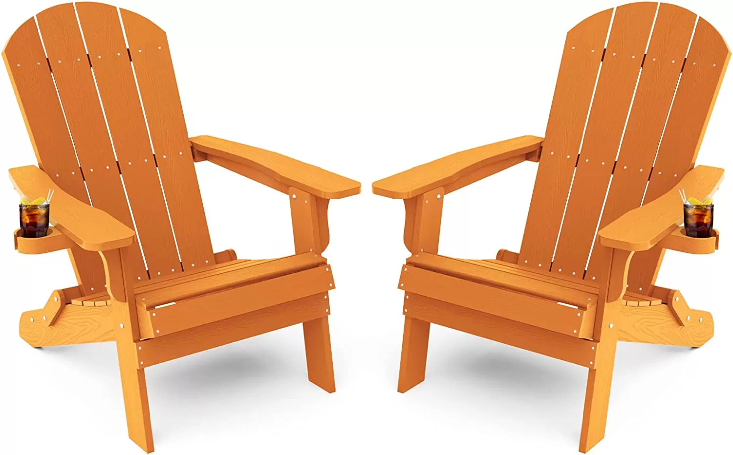 Adirondack Chair ,Patio Chairs 5 Steps Easy Installation,Widely Used in Outdoor, Fire Pit, Deck, Outside, Garden, Campfire Chairs