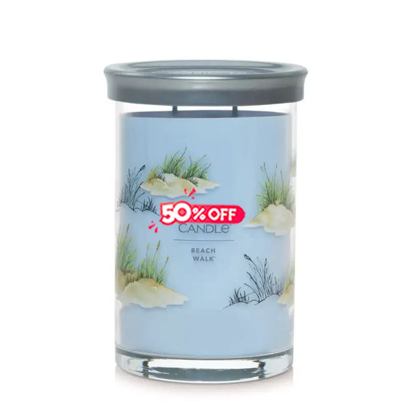 Beach Walk Signature Large Tumbler Candle