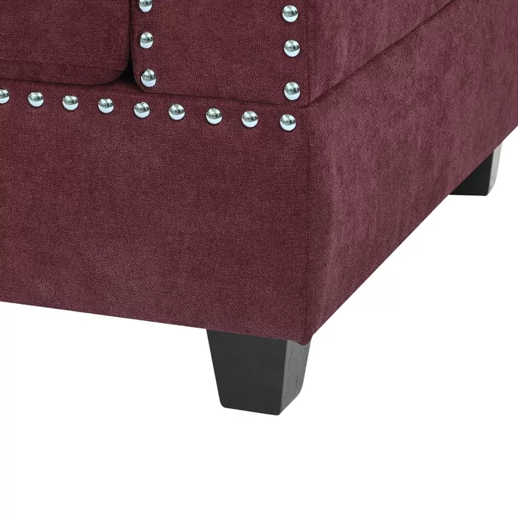 Sunnydale Left Hand Facing Sofa and Chaise with Ottoman