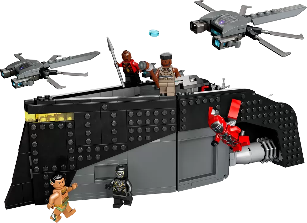 76214 SUPER HEROES BLANK PANTHER WAR ON THE WATER