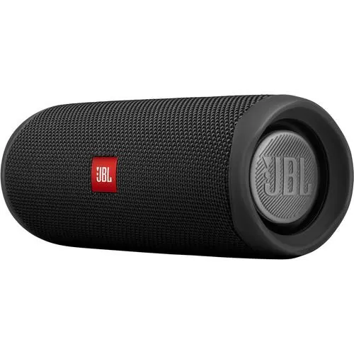 JBL Flip 5 Waterproof Bluetooth Speaker (Midnight Black)