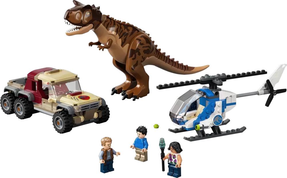 76941 JURASSIC WORLD CARNOTAURUS DINOSAUR CHASE