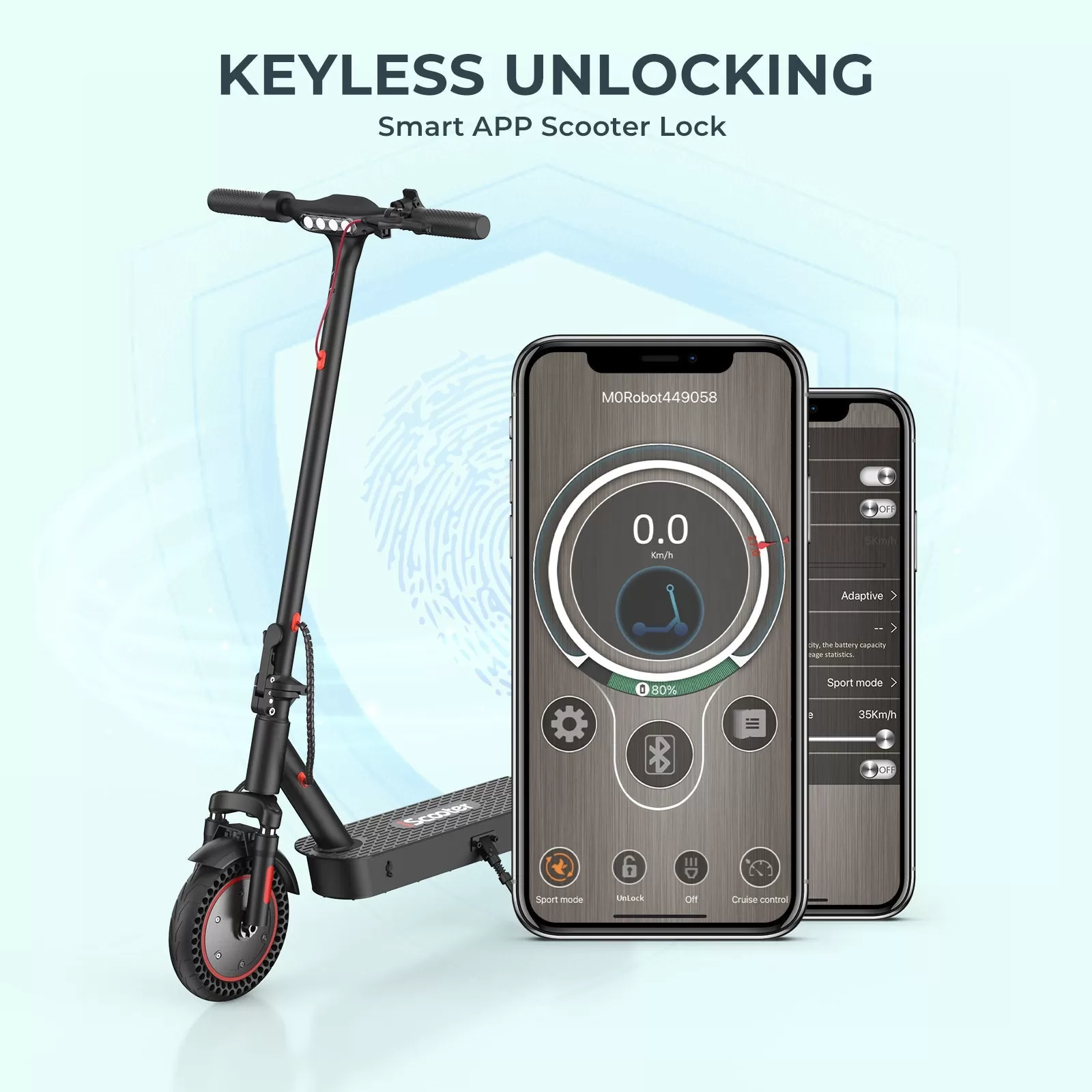 Exclusive i9 Max Motorized Foldable Electric Scooter For Adults