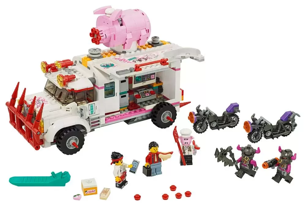 80009 MONKIE KID PIGSY'S FOOD TRUCK