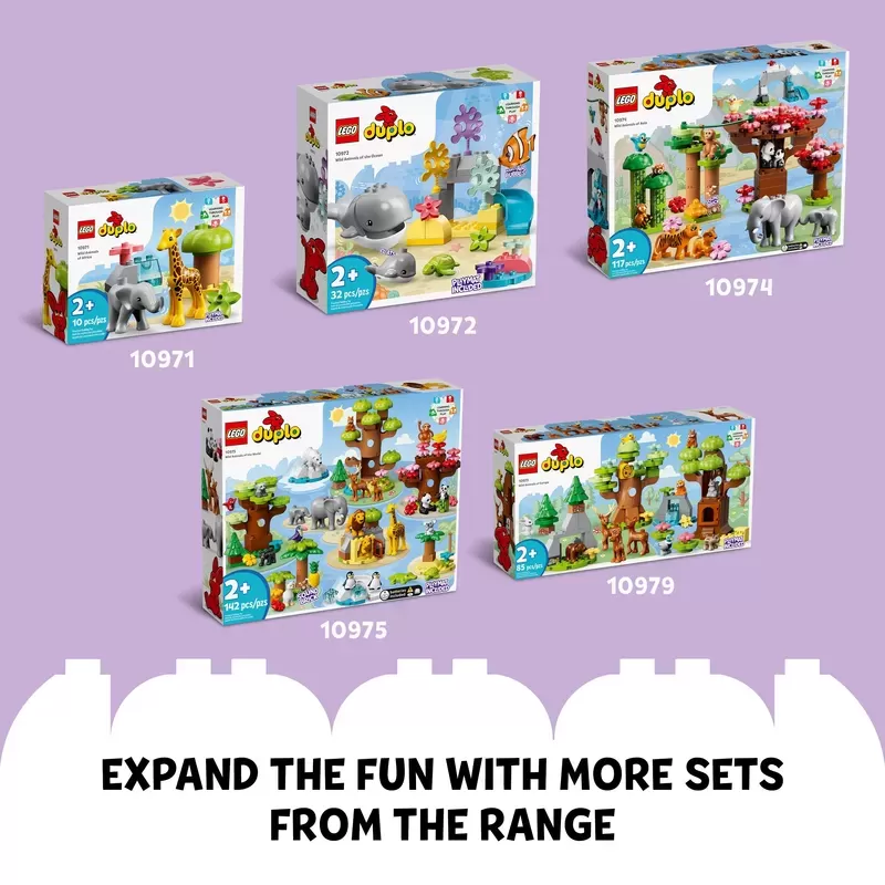 10973 DUPLO WILD ANIMALS OF SOUTH AMERICA