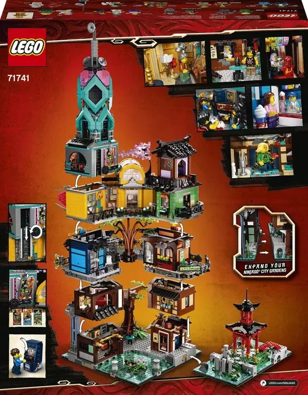 71741 NINJAGO CITY GARDENS