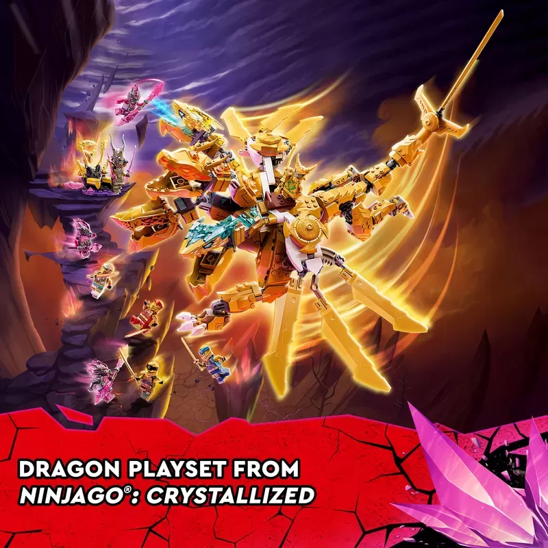 71774 NINJAGO LLOYD'S GOLDEN ULTRA DRAGON