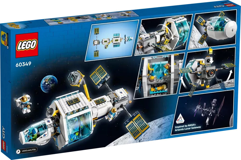 CITY LUNAR SPACE STATION 60349 BUILDING KIT