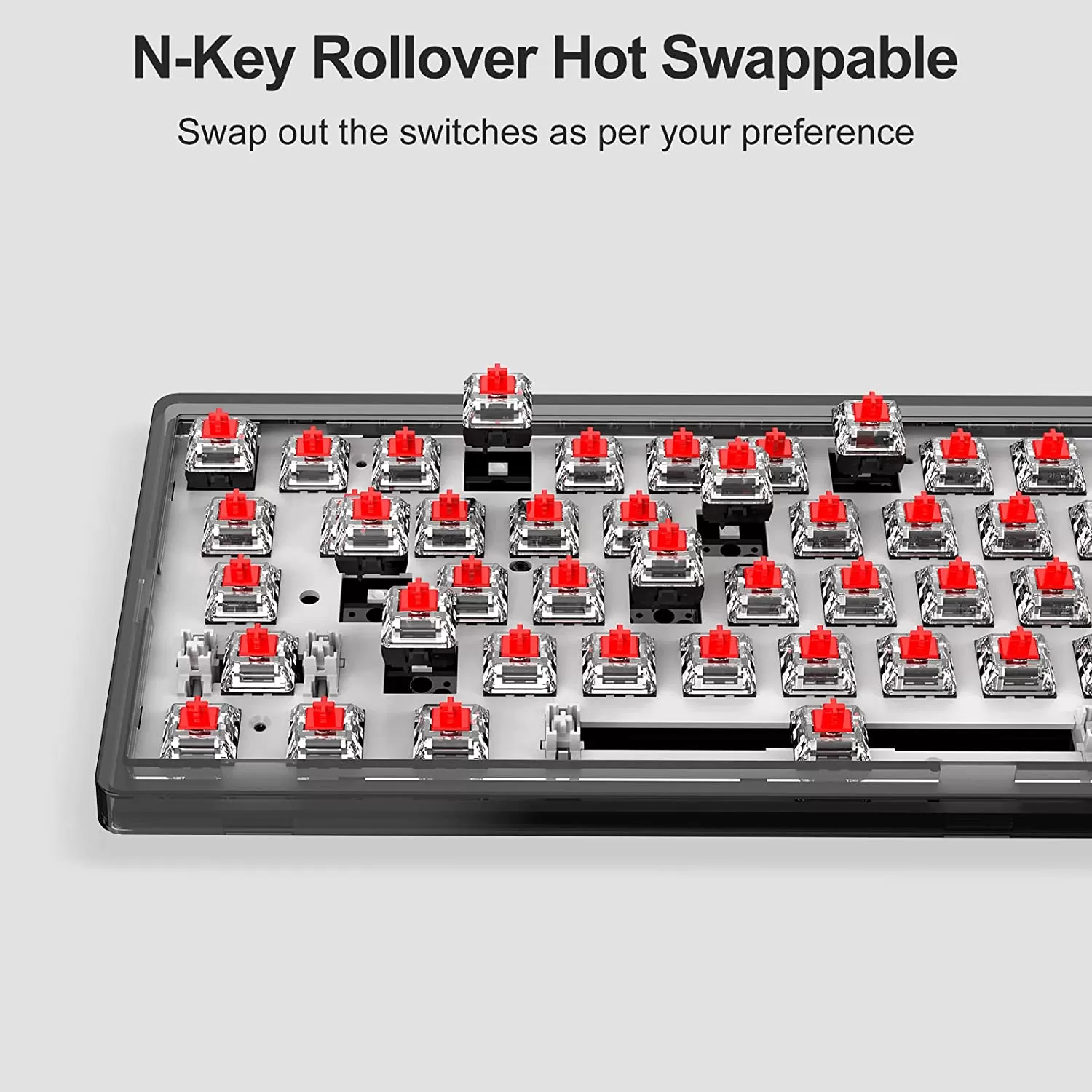 NPET K10 Wired Gaming Keyboard, LED Backlit, Spill-Resistant Design, Multimedia Keys, Quiet Silent USB Membrane Keyboard for Desktop, Computer, PC (Black)