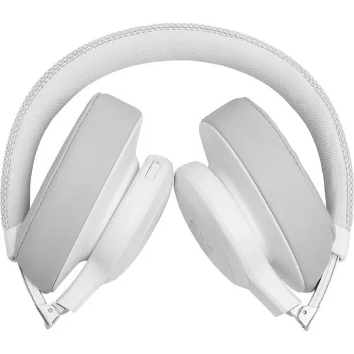 JBL LIVE 500BT Wireless Over-Ear Headphones (White)