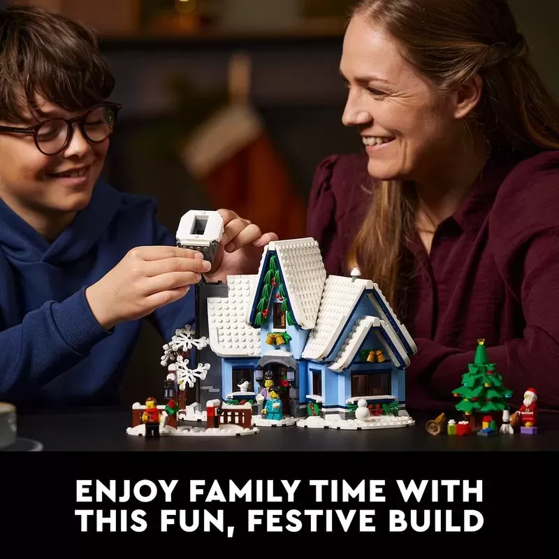 10293  ICONS WINTER VILLAGE COLLECTION SANTA'S VISIT