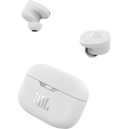 JBL Tune 130NC Noise-Canceling True Wireless In-Ear Headphones (White)