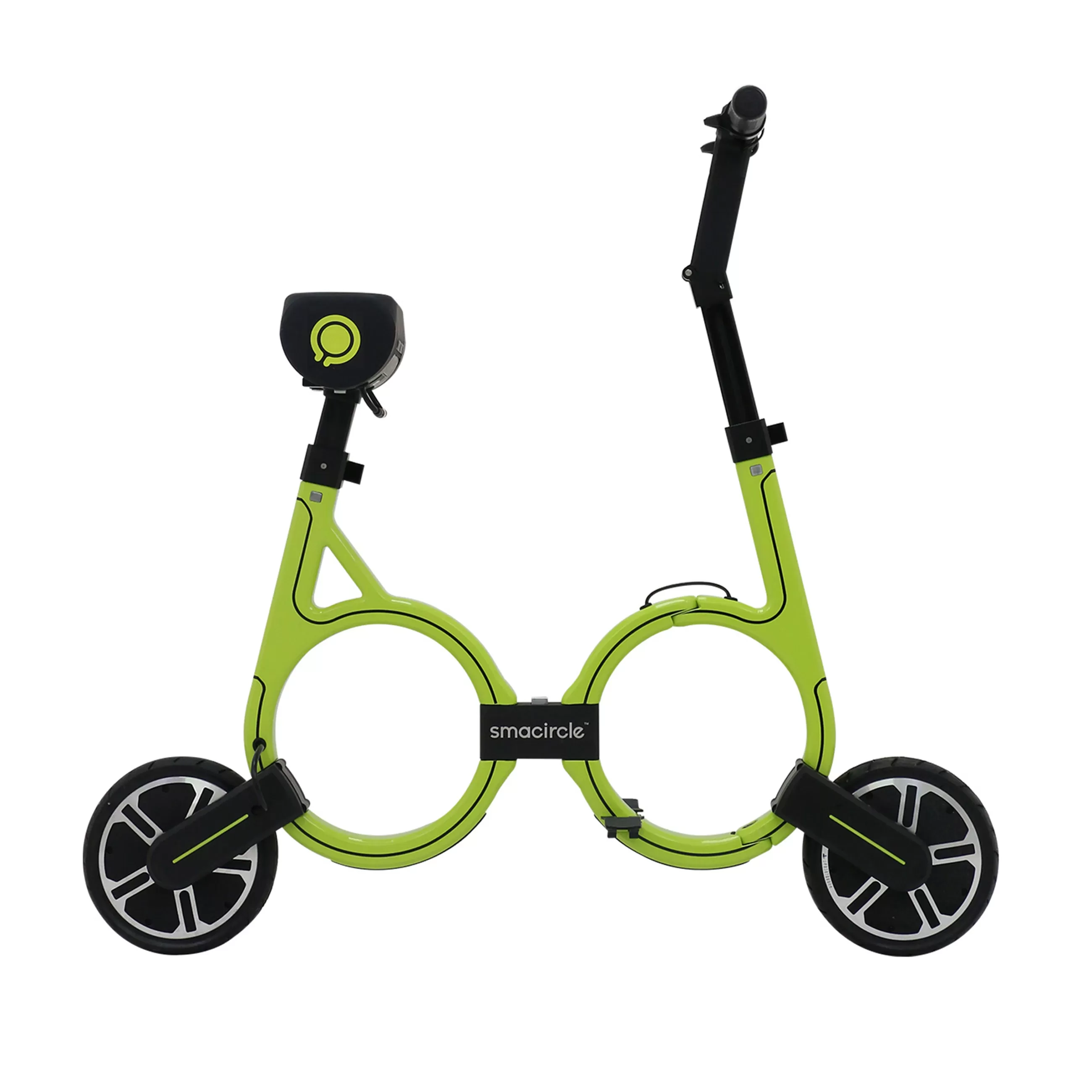 Portable Electric Bike S1 Green Tailored Version SMACIRCLE