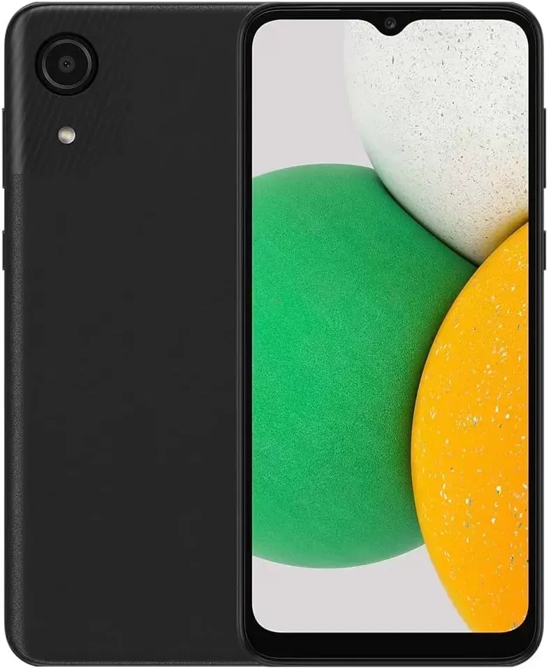 Galaxy A03 Core (SM-A032/DS) Dual SIM 32GB/ 2GB RAM, GSM Unlocked International Version - No Warranty - Black