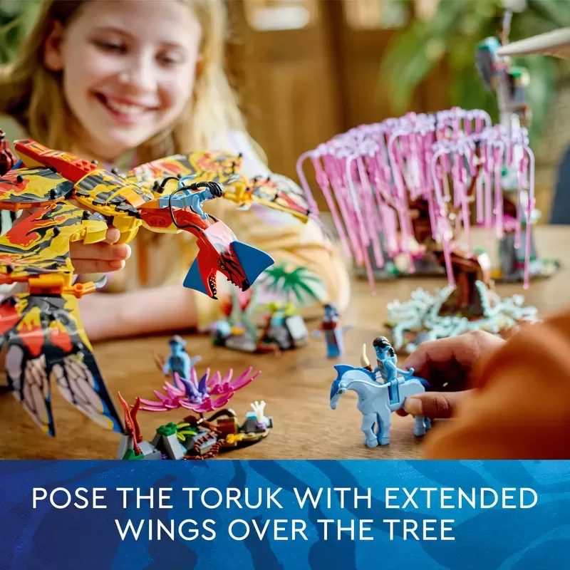 ® 75574 AVATAR TORUK MAKTO & TREE OF SOULS BUILDING TOY SET