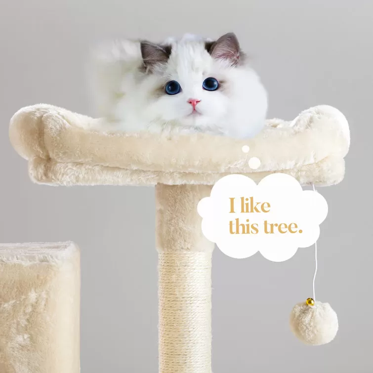 Lima Pet Heavy Duty 68 Inch Multi-Level Cat Tree