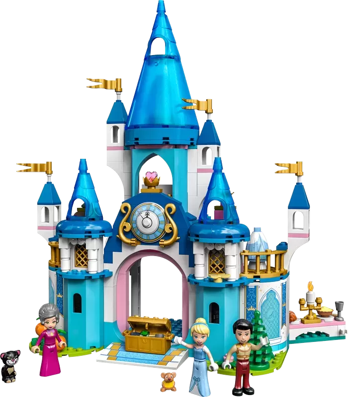 43206 DISNEY CINDERELLA AND PRINCE CHARMING’S CASTLE BUILDING KIT