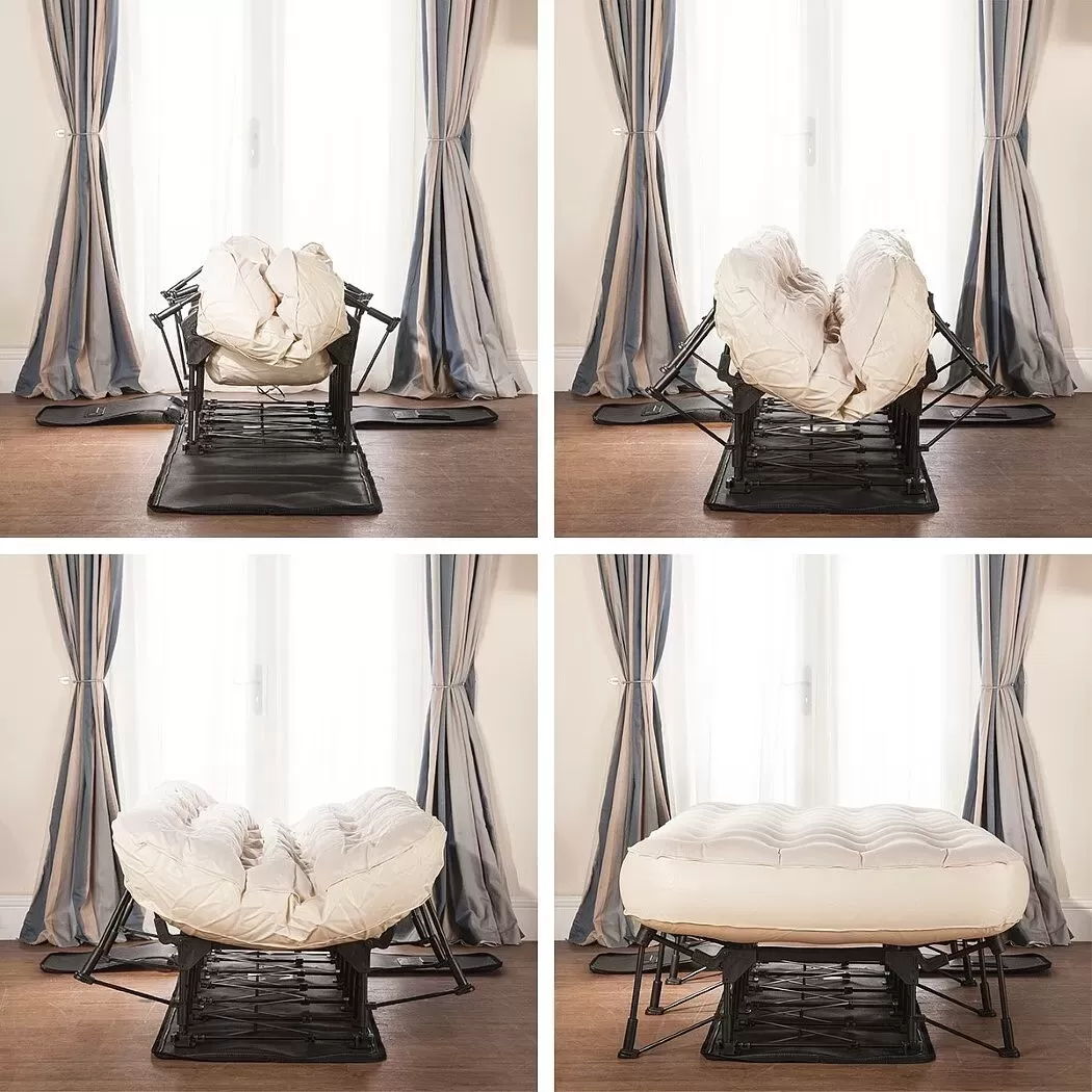 💝(Special discount) Portable and fast inflating Inflatable bed with support🛏️