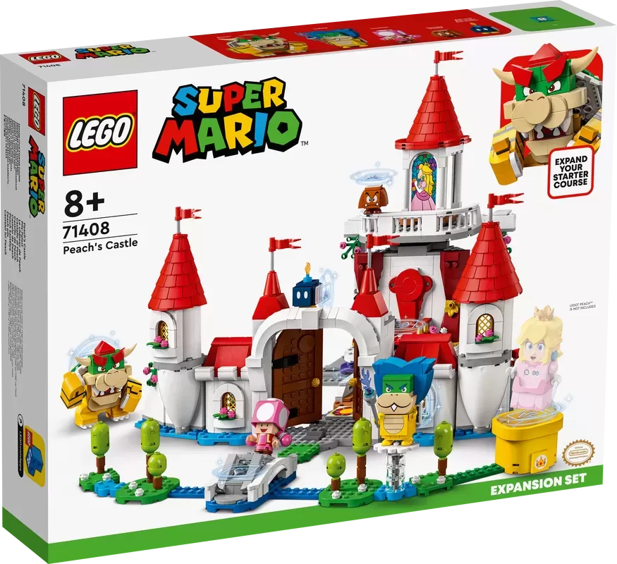 71408 SUPER MARIO PEACH'S CASTLE EXPANSION SET