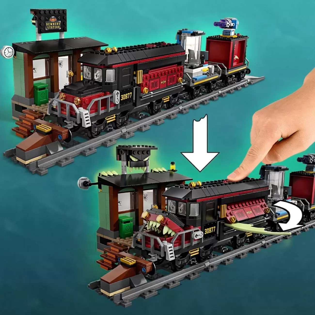 70424 HIDDEN SIDE GHOST TRAIN EXPRESS
