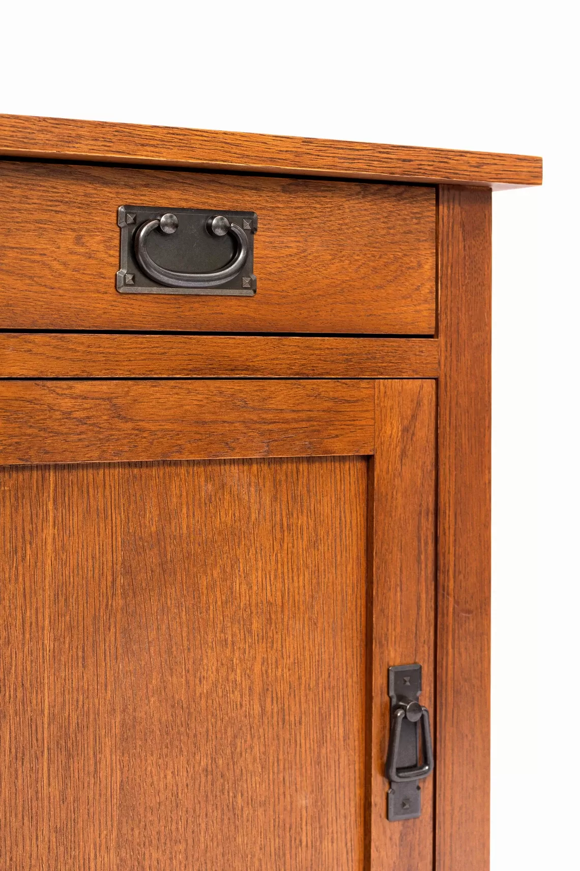 Mission Quarter Sawn Oak 1 DOOR, 1 DRAWER NIGHTSTAND