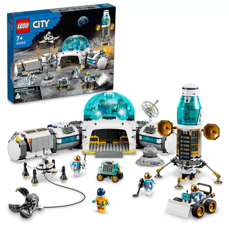 CITY LUNAR RESEARCH BASE 60350 BUILDING KIT