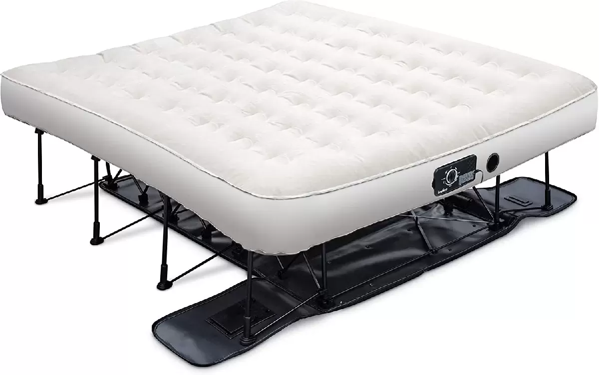 💝(Special discount) Portable and fast inflating Inflatable bed with support🛏️