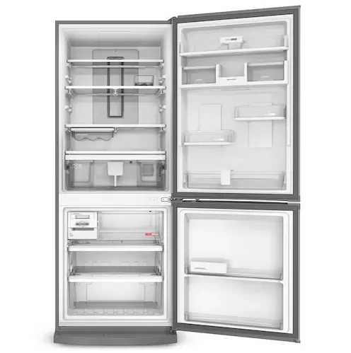 Brastemp BRE57AK Frost Free Refrigerator with Turbo Ice Inverse - 443L