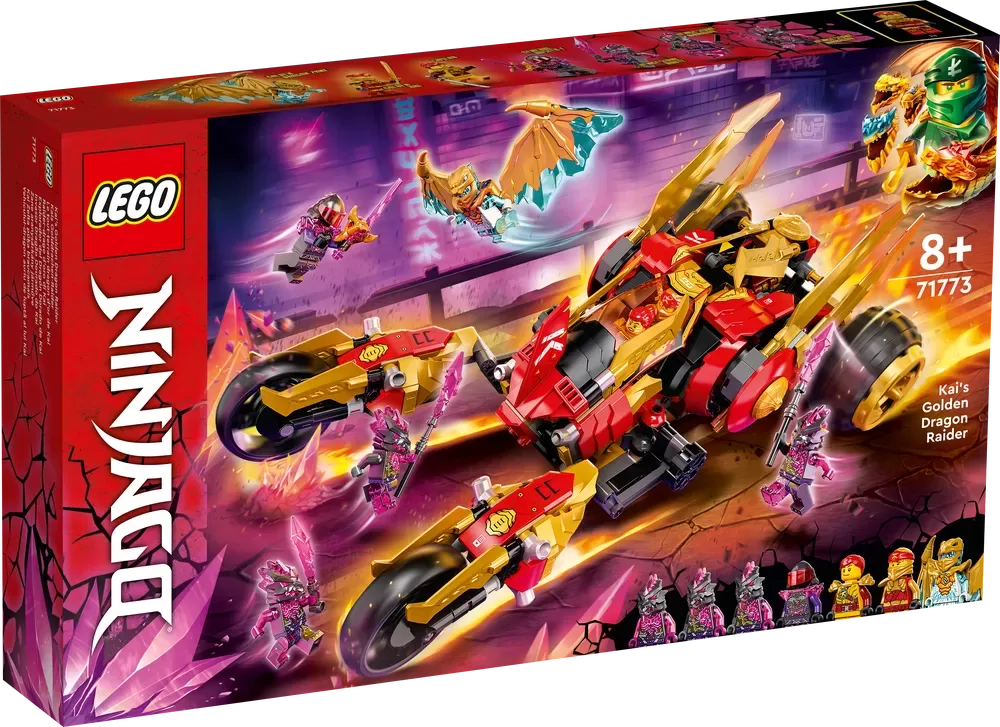 71773 NINJAGO KAI'S GOLDEN DRAGON RAIDER